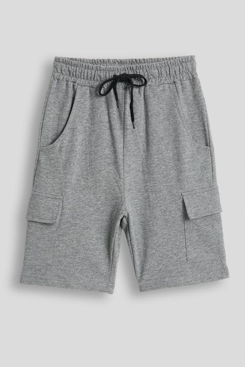 Cargo-style shorts - light grey