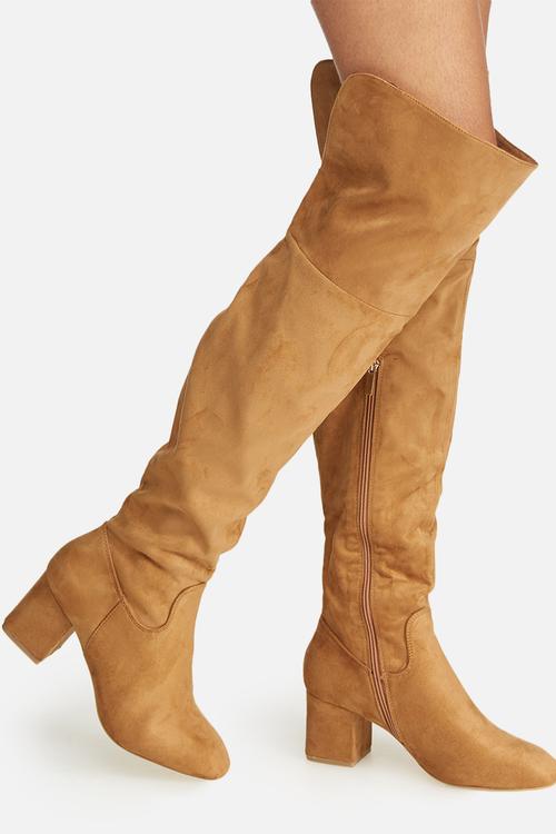 Over the knee boot