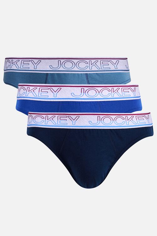 3 Pack Briefs - Blue Multi