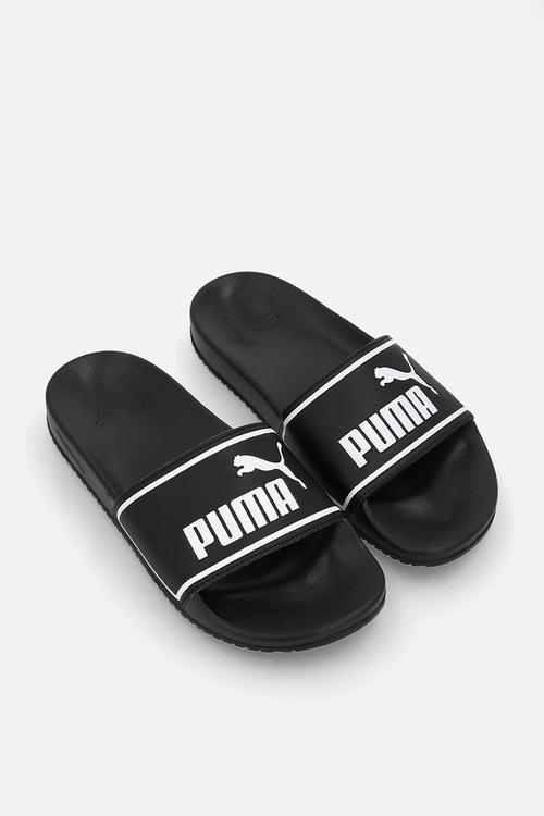 Poolcat 2.0 Slide Jr Zadp - Puma Black-Puma White