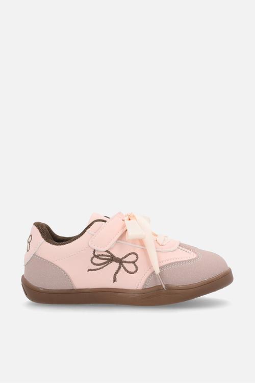 Silk lace sport sneakers - pink