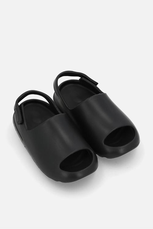 Slide sandals - black