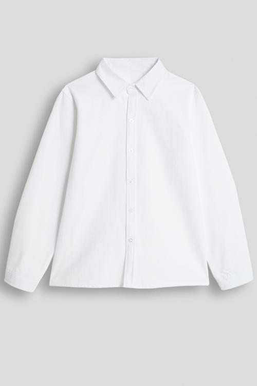 Cuffed shirt - pure white