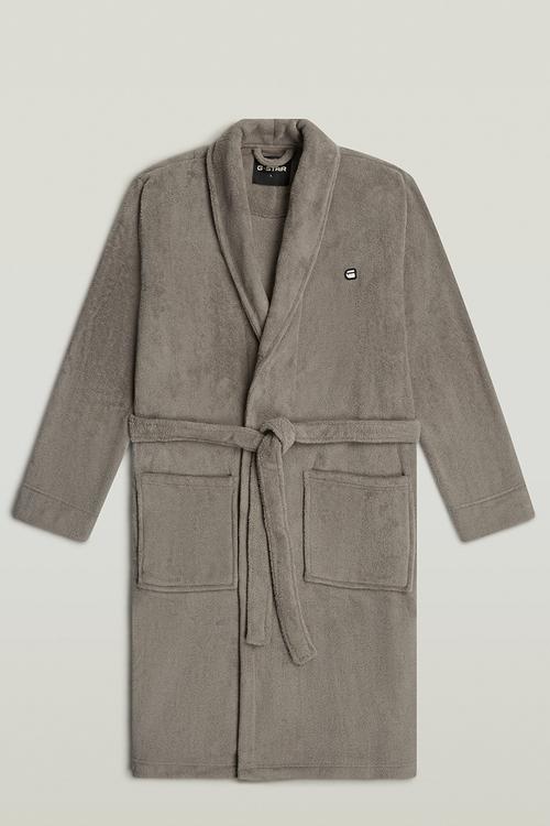 Bath Robe - Steel Grey