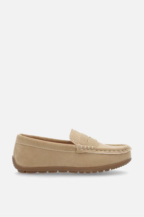 Slip-on loafers - beige