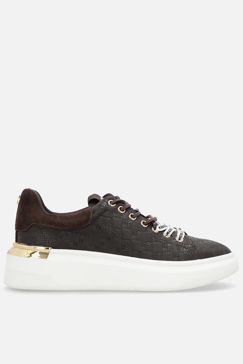 Glider-charm sneaker - chocolate brown