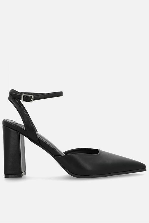 Aaina heel - black