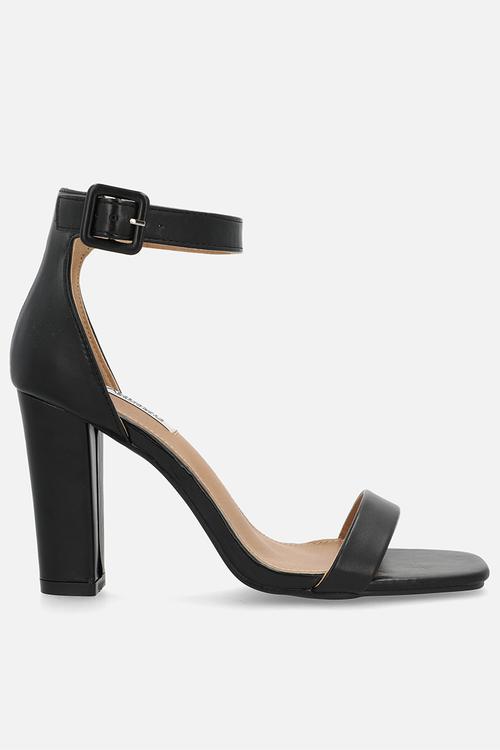 Angelique 5 open toe ankle strap - black