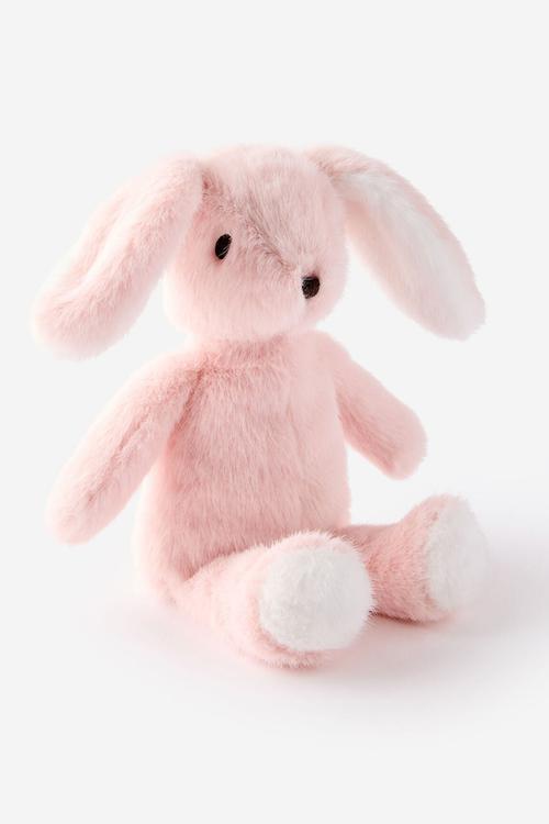 Baby Soft Toy - Pop Pink/Bunny