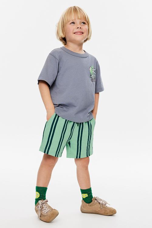 Essentials Short - Washed Avo/Winter Jade/Denim Navy