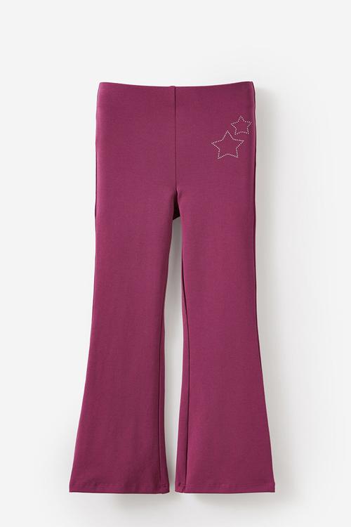 Essential Flare Legging - Berry Jam/Star Studs