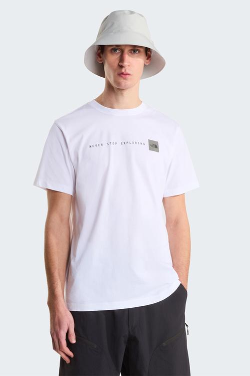 M NSE REG SS TEE GRAPHIC - TNF WHITE/TNF BLACK