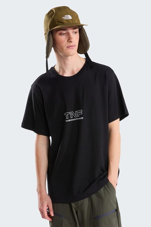 U ZUMU 2.0 RELAXED SS TEE - TNF BLACK