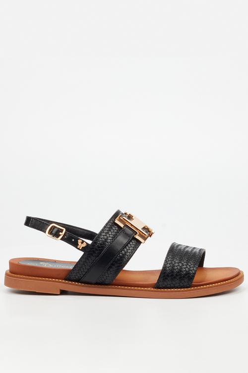 Ellie 14 slingback sandal - black