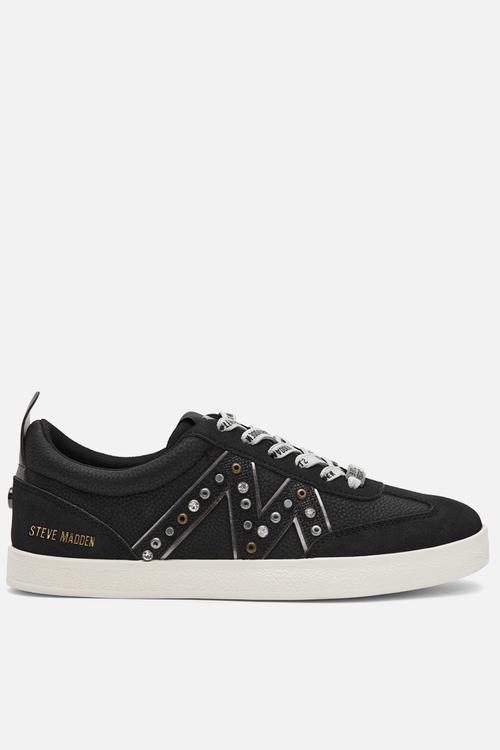 Degree-stud sneaker - black
