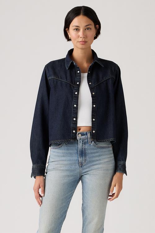 Logan Tencel Shacket -  Tencel Dark Nights