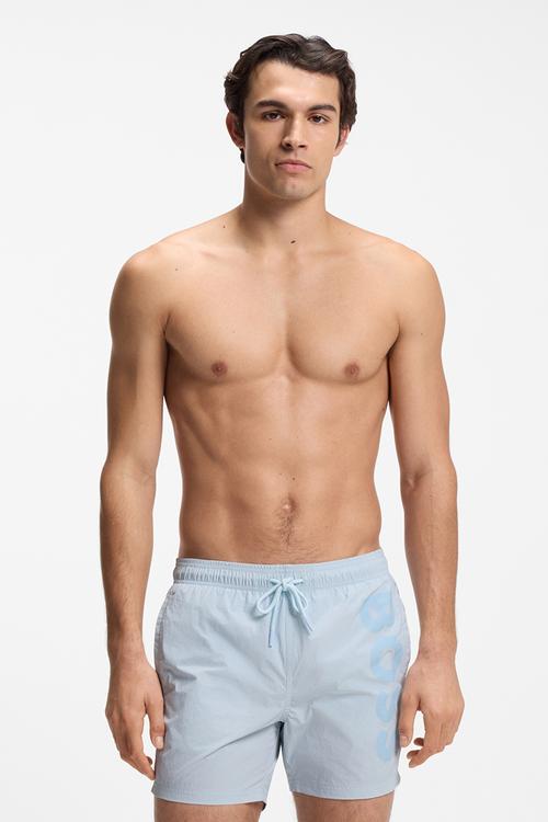 Octopus Swim Shorts  - Open Blue