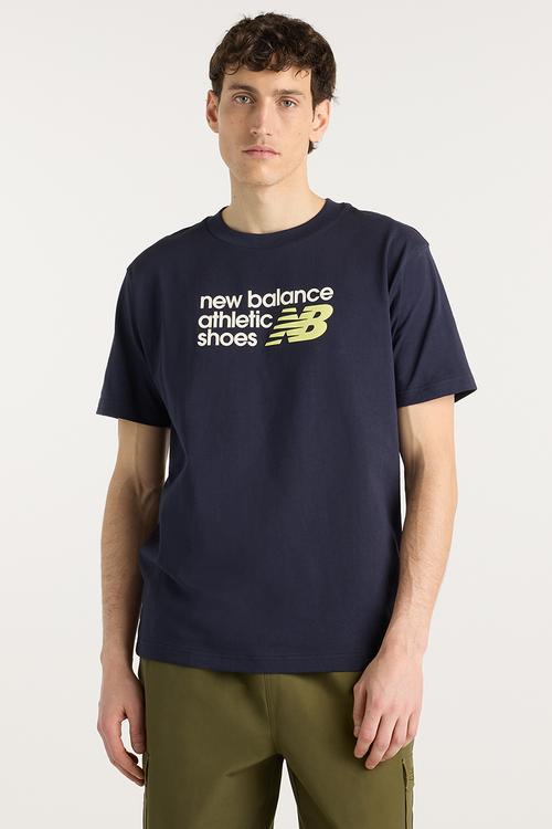 NB Athletics Premium Chest Logo Tee - Dark Night