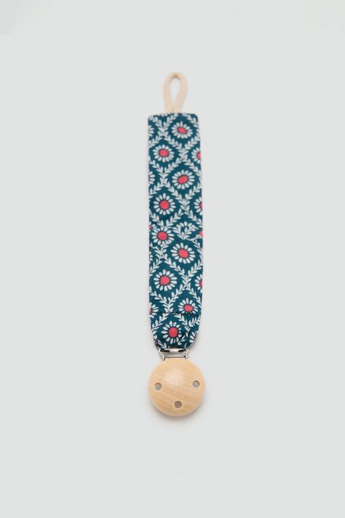Pacifier Clip Tulipc - Dark Blue