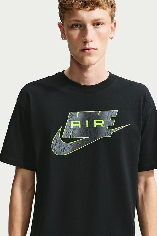 NSW  "Nike Air" Graphic Print Tee - Black