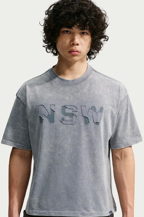 NSW Tee Lse Oc Distressed - Cool Grey