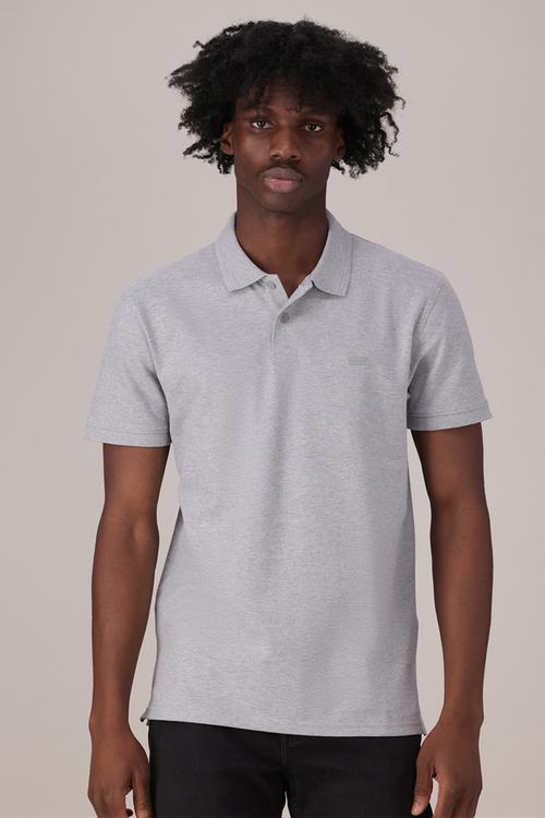 LEVIS ICON POLO ZA - HEATHER GREY M7511