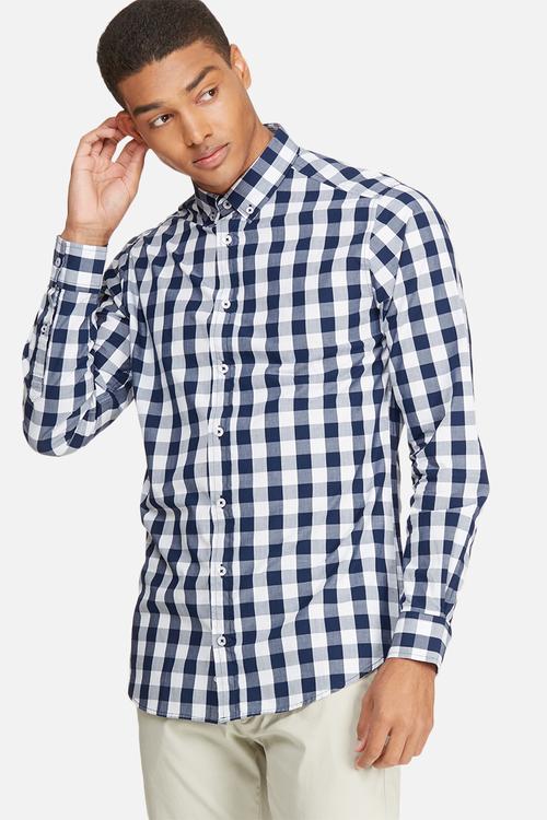 Slim fit check shirt