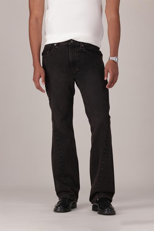 TWISTED SLIM KICK FLARE - MIDNIGHT TWIST STR