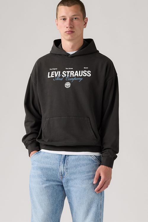 SUNSET GRAPHIC HOODIE - 0065D-0002 LS&CO 3 JET BLACK