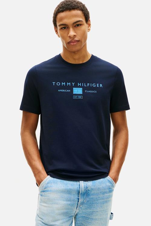 BRAND LOVE MONO STACK TEE - Desert Sky