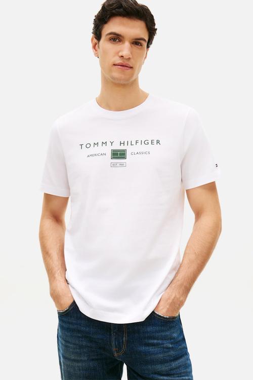 BRAND LOVE MONO STACK TEE - White