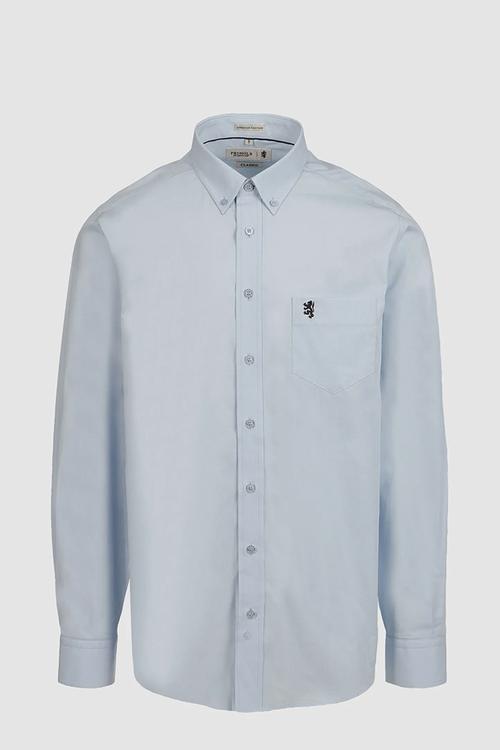Pringle Jacob Long Sleeve Classic Stretch Shirt - Light Blue