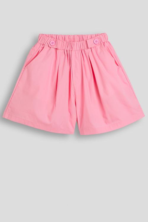 Flared shorts - bubblegum pink
