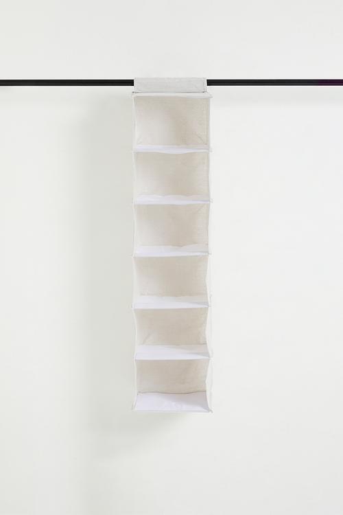 Calico Collapsible 6 Shelf Hang Org - neutral