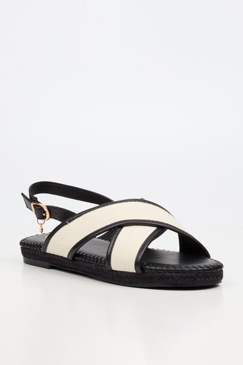 Forest 1 cross-over combo sandal - black