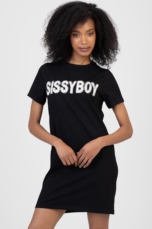 Bold Beauty Boxy Dress - Black