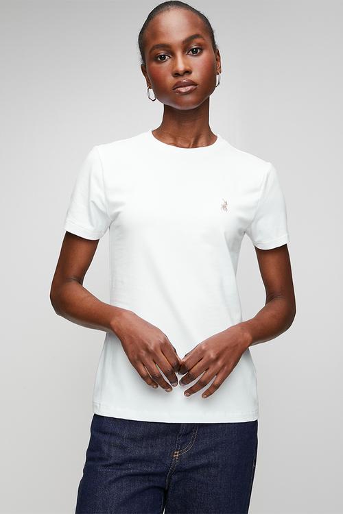 Wmn Allie Ss T-Shirt - White