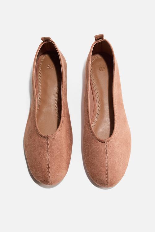 Ballet pumps - dusty pink