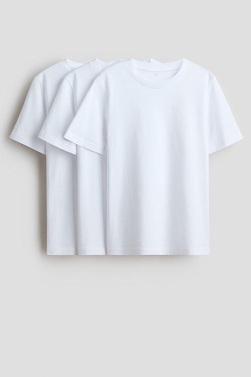 3-Pack t-shirts - white