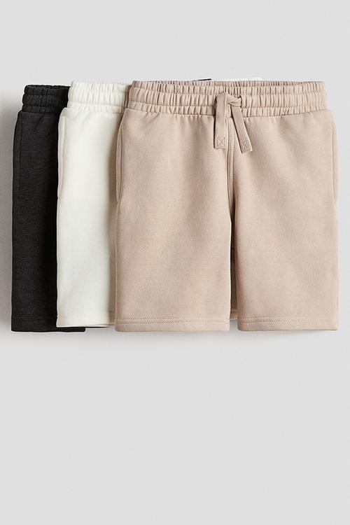 3-Pack shorts - beige/cream/grey