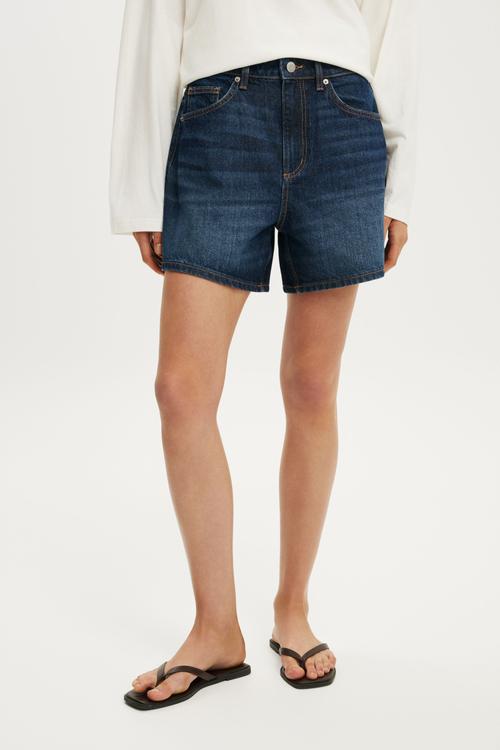 High 90s Denim Short - Apollo Blue