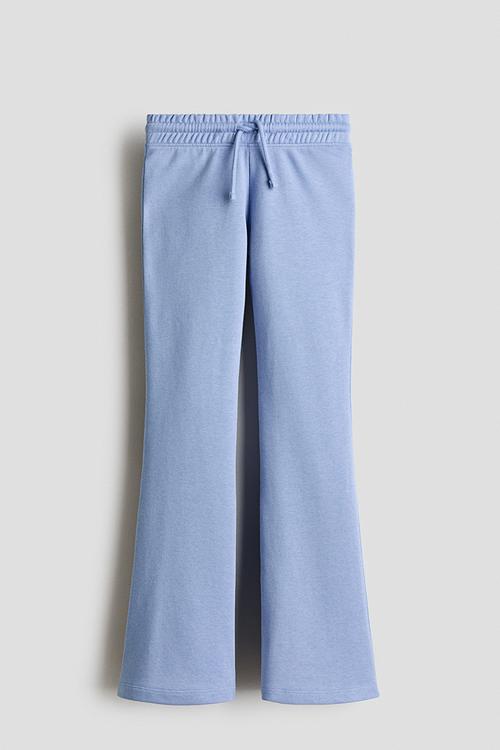 Flared joggers - light blue