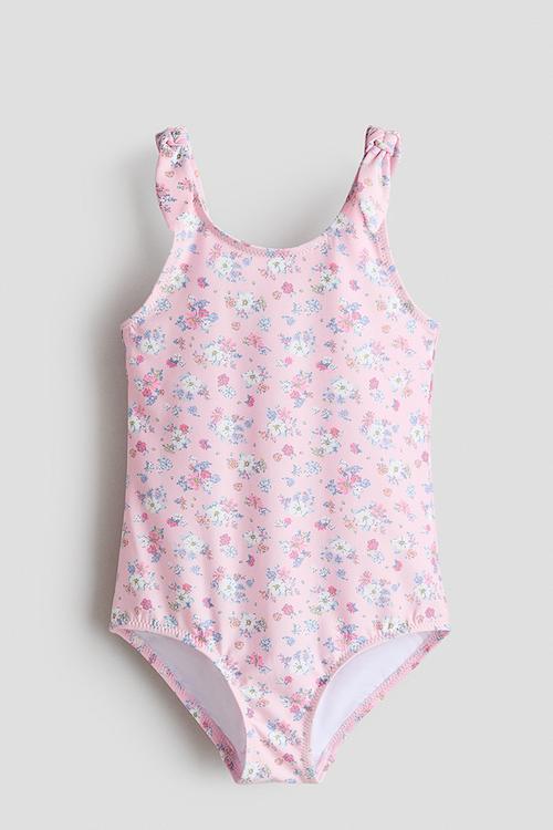 Printed swimsuit - light pink/floral