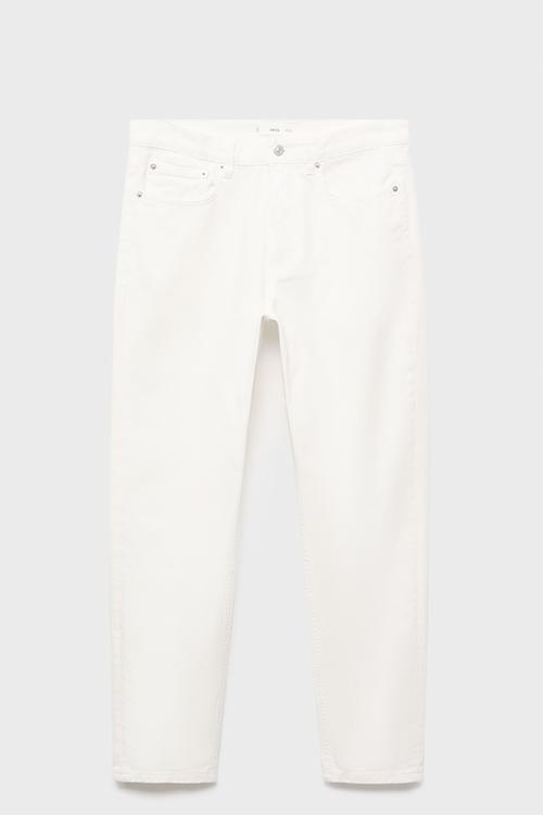 Lori tapered fit jeans - Off White