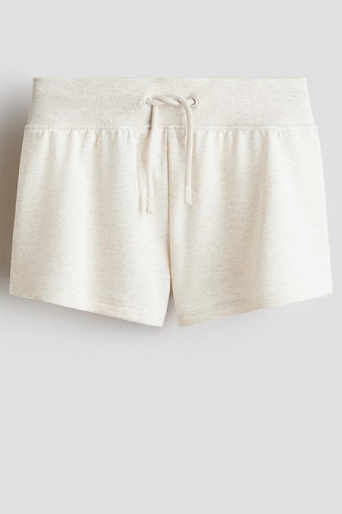 Sweatshorts - light beige marl