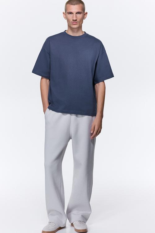 Loose fit sweatpants - light grey