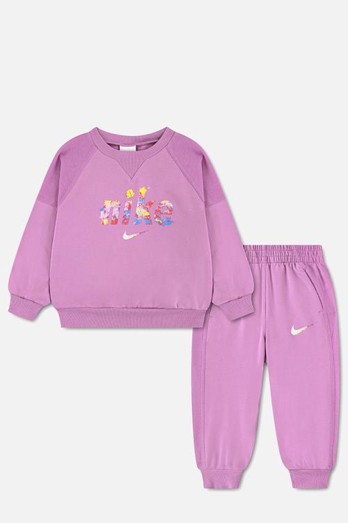 Nkn E1D1 Gfx Ft Crew Set - Light Magenta
