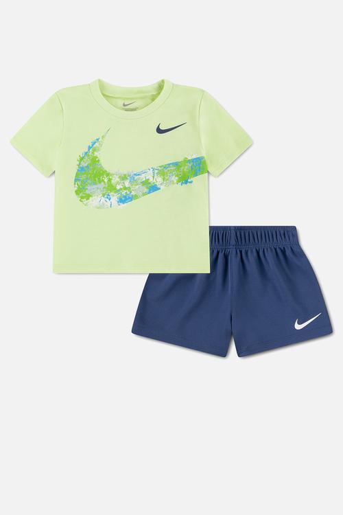 Nkn E1D1 Gfx Jersey/Mesh Short - Mystic Navy