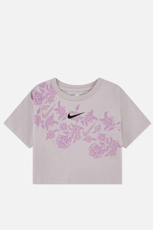 Nkg Lace It Up Boxy Tee - Particle Rose