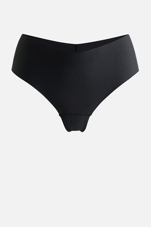 3-pack invisible hipster briefs with lycra? - black